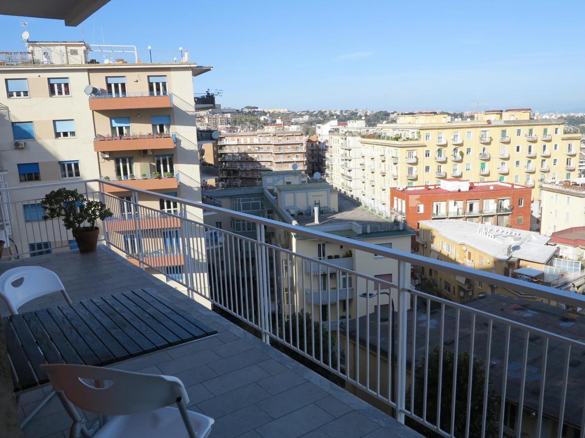 New Panoramic Apartment - Half Way Center-Vomero District Naples Exterior photo